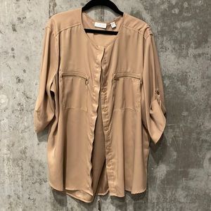 New York and Company 3/4 sleeve blouse